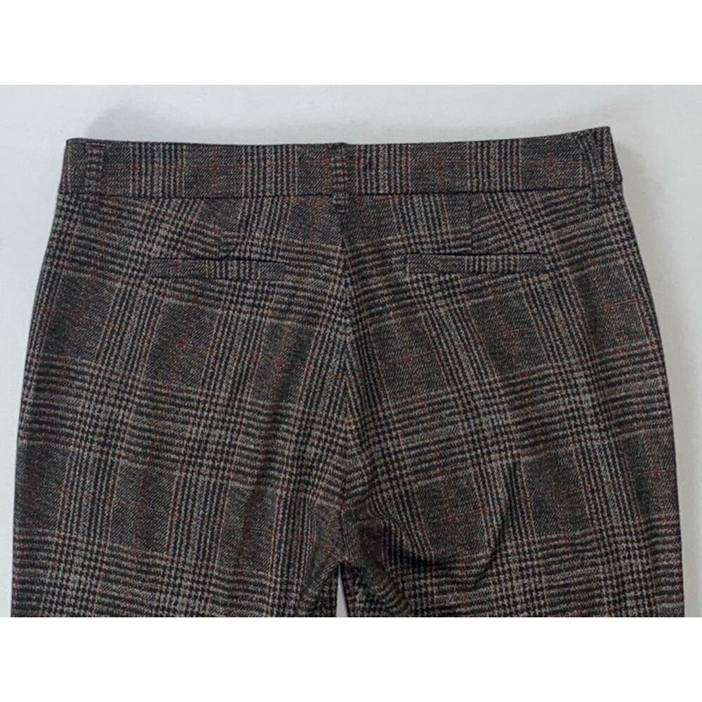 Liverpool Jeans Co Tapered Ankle Flannel Feel Pants, Trousers. Plaid, Women's 12 - Picture 9 of 9